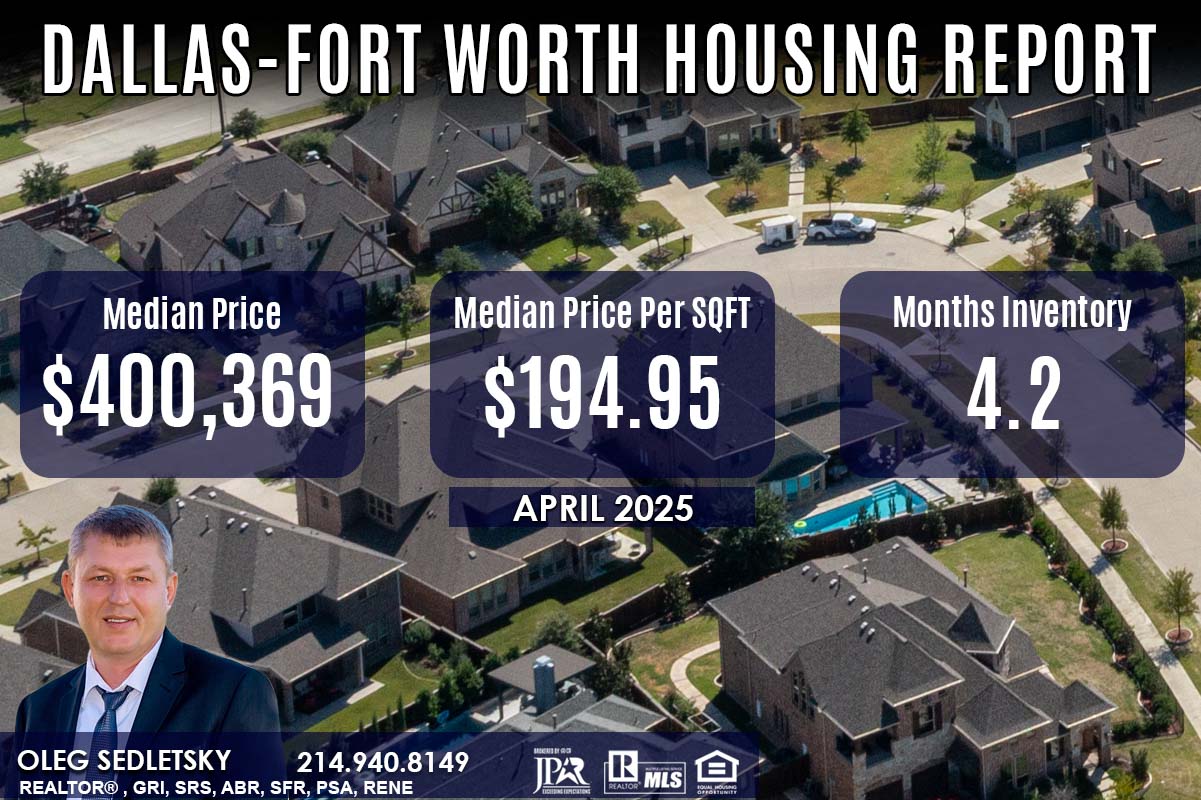 Dallas-Fort Worth Housing Market – Collin County Housing Market: Prices, Trends | April 2025
