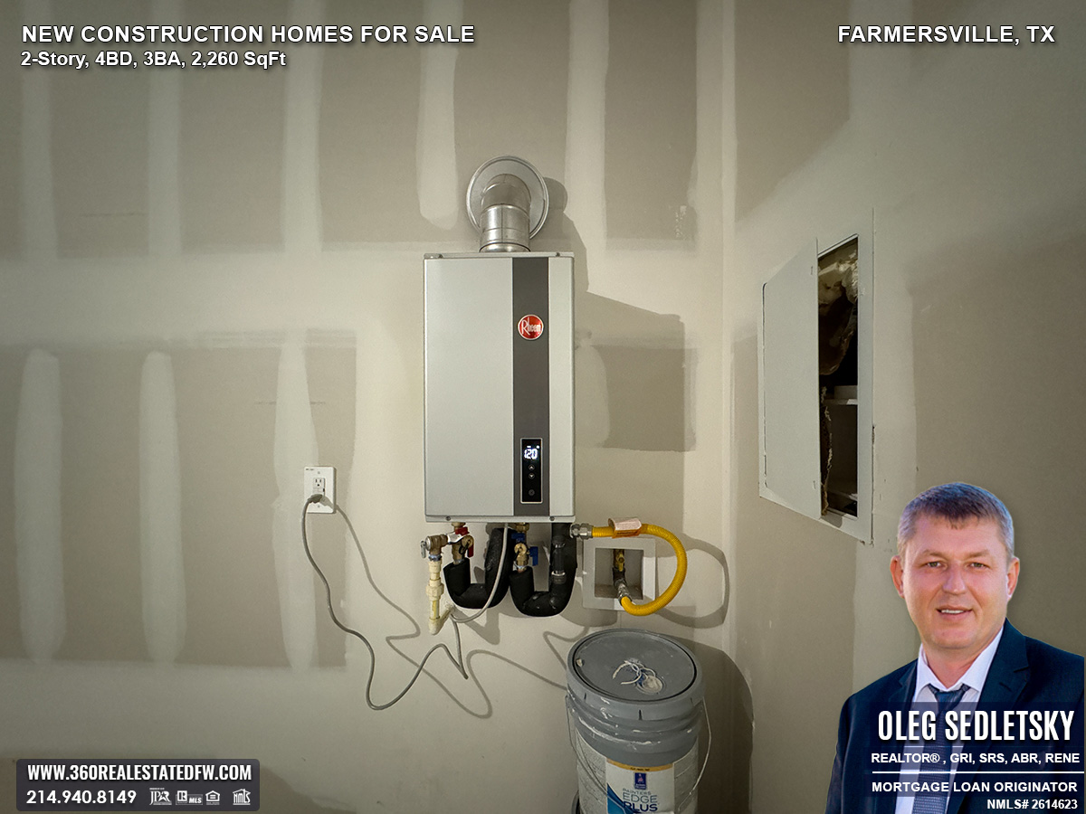 Farmersville, Texas Real Estate - 2-Story New Construction homes for sale