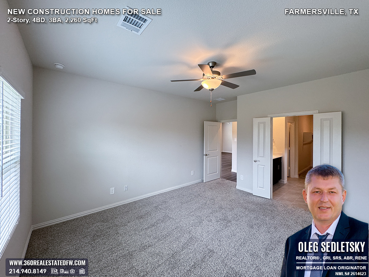 Farmersville, Texas Real Estate - 2-Story New Construction homes for sale