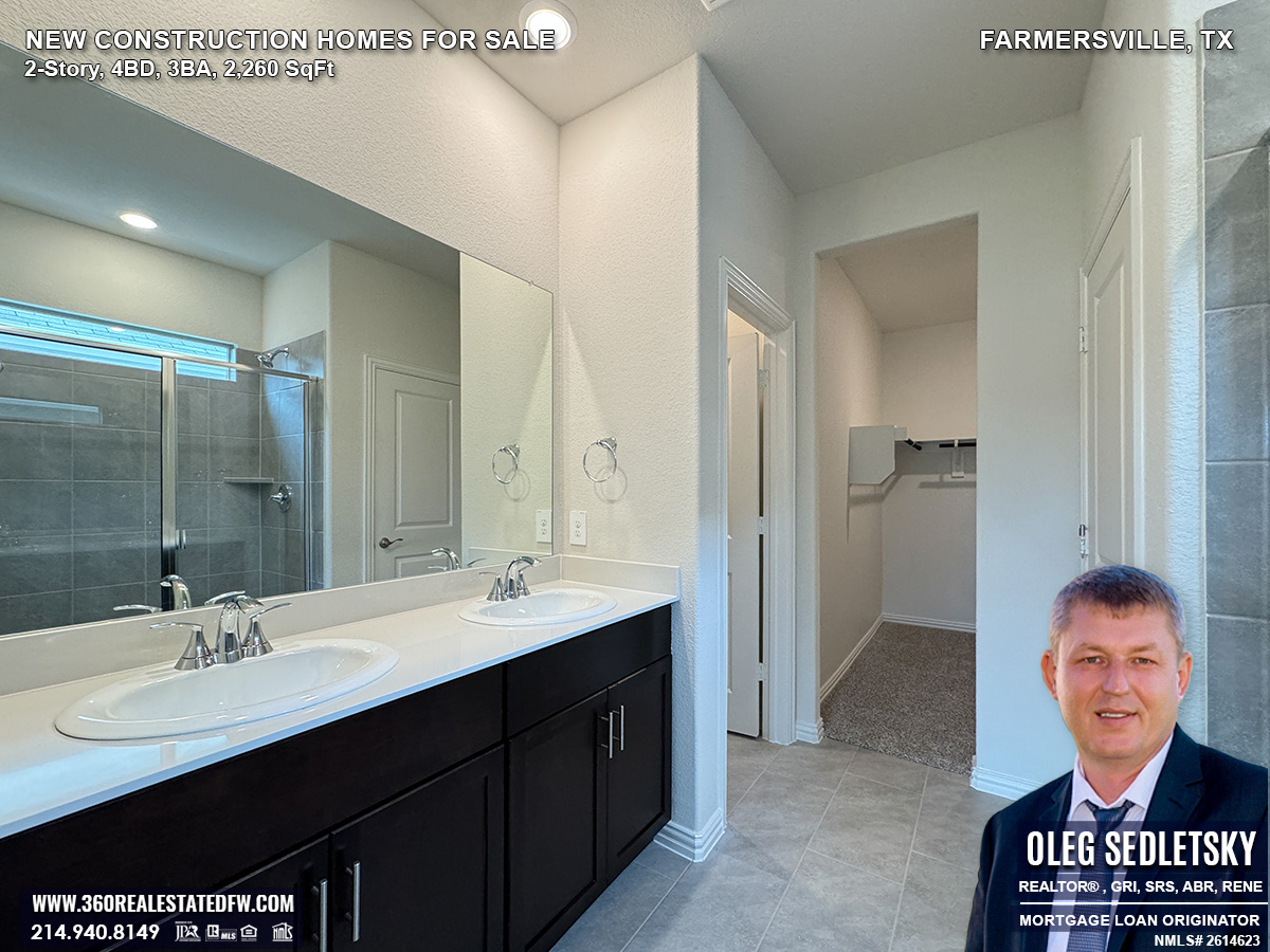 Farmersville, Texas Real Estate - 2-Story New Construction homes for sale