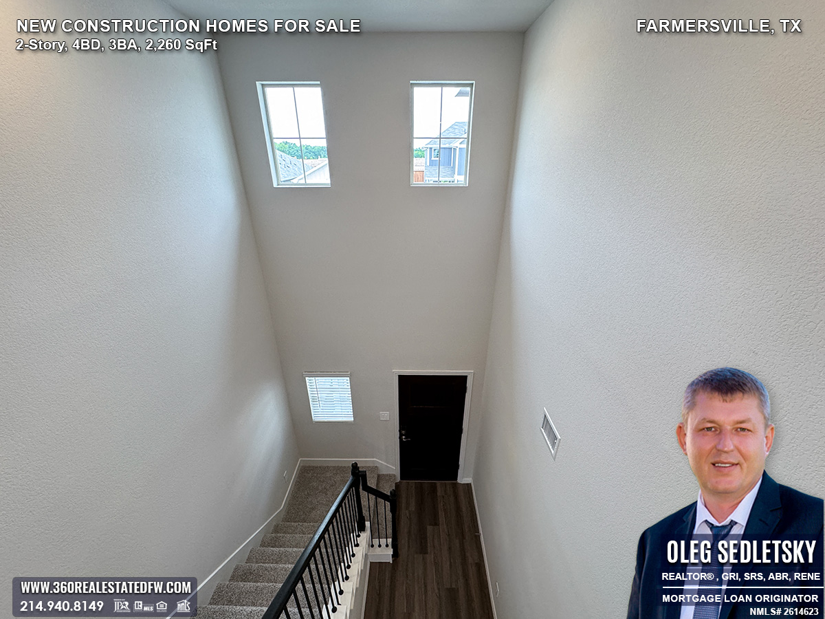 Farmersville, Texas Real Estate - 2-Story New Construction homes for sale
