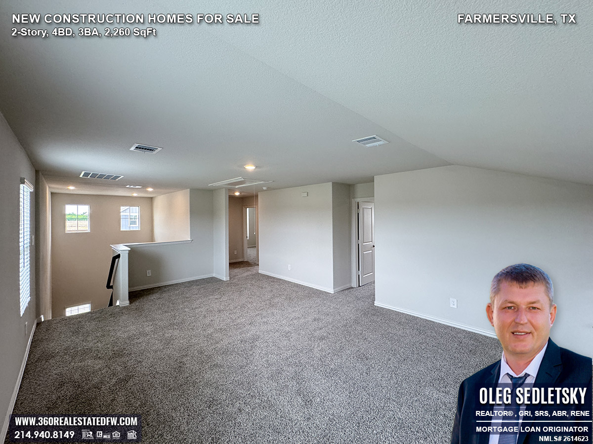 Farmersville, Texas Real Estate - 2-Story New Construction homes for sale