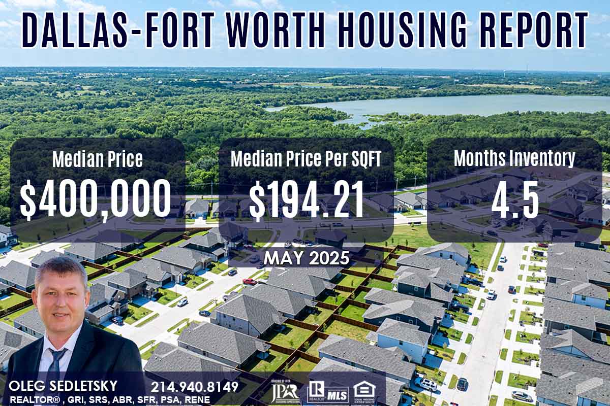 Dallas-Fort Worth Housing Market – Collin County Housing Market: Prices, Trends | May 2025