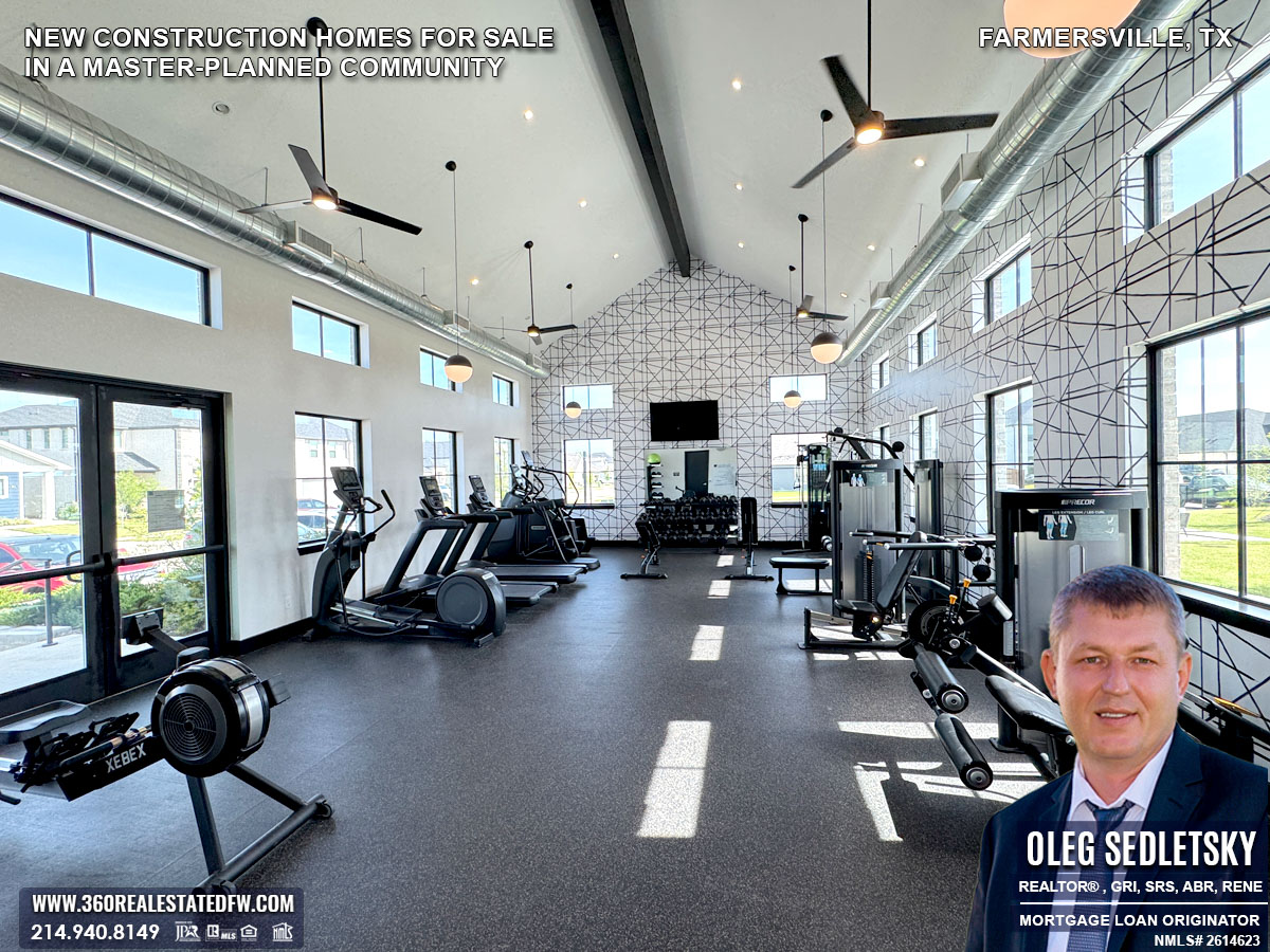 New Construction Homes for Sale in a Master-Planned Community in Farmersville, TX