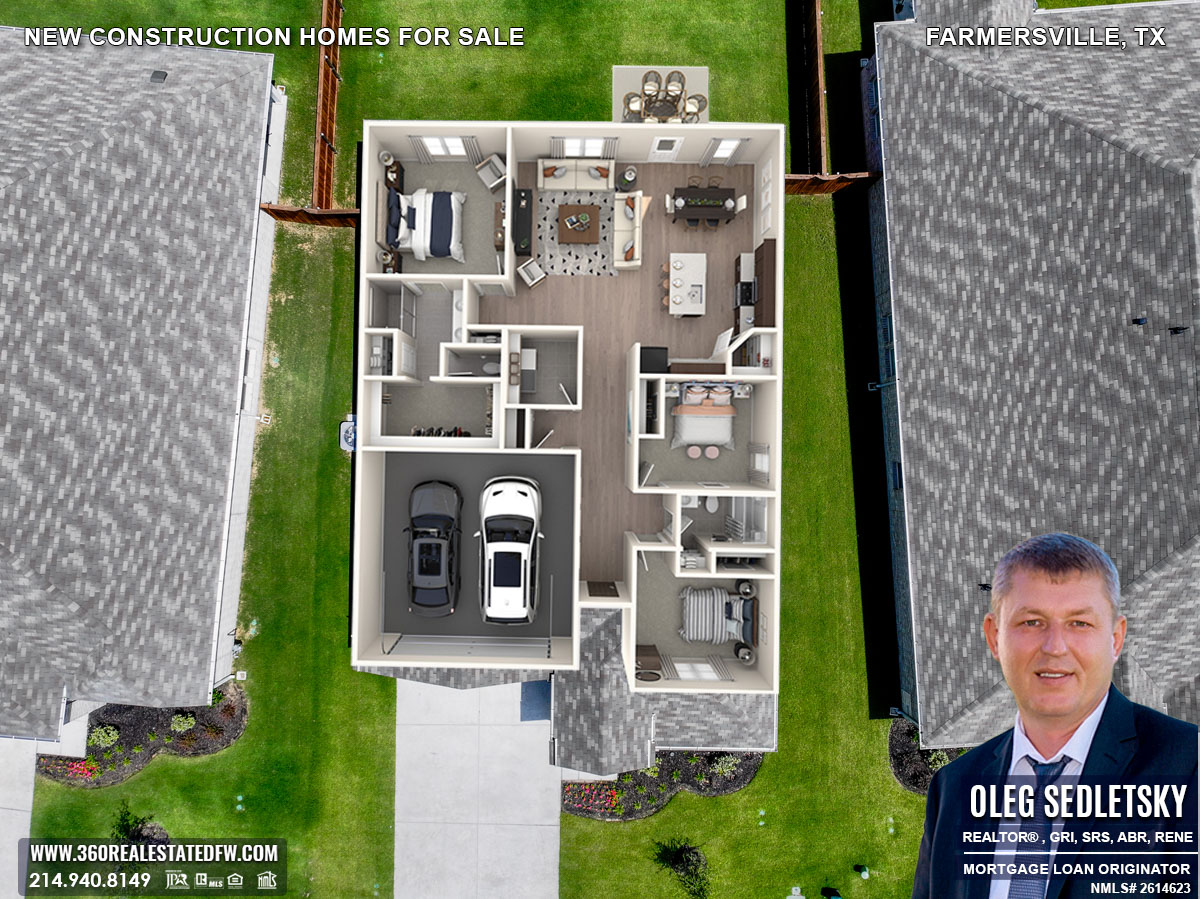 New construction homes for sale in Farmersville, Texas