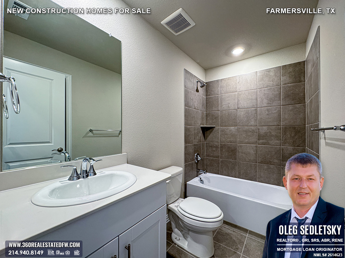 New construction homes for sale in Farmersville, Texas