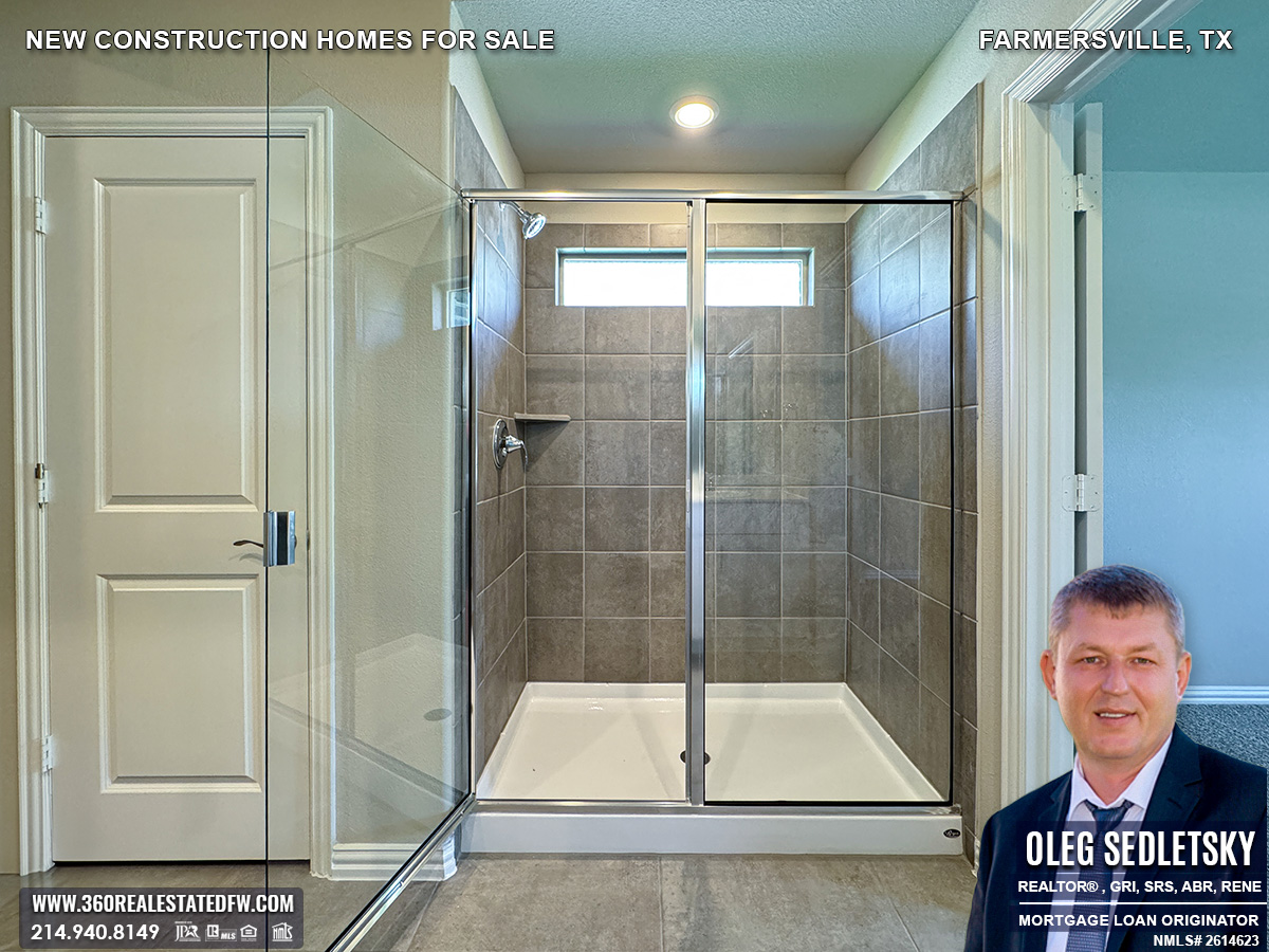 New construction homes for sale in Farmersville, Texas