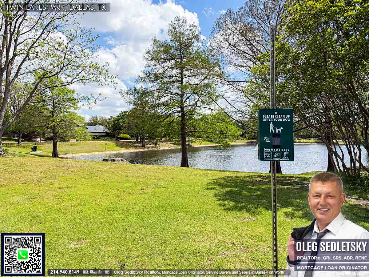 Twin Lakes Park Dallas TX | Pond, Fishing, Benches