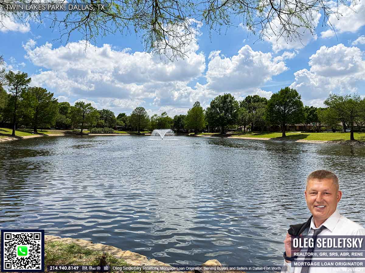 Twin Lakes Park Dallas TX | Pond, Fishing, Benches