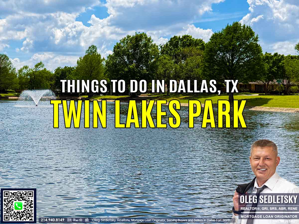 Twin Lakes Park Dallas TX | Pond, Fishing, Benches