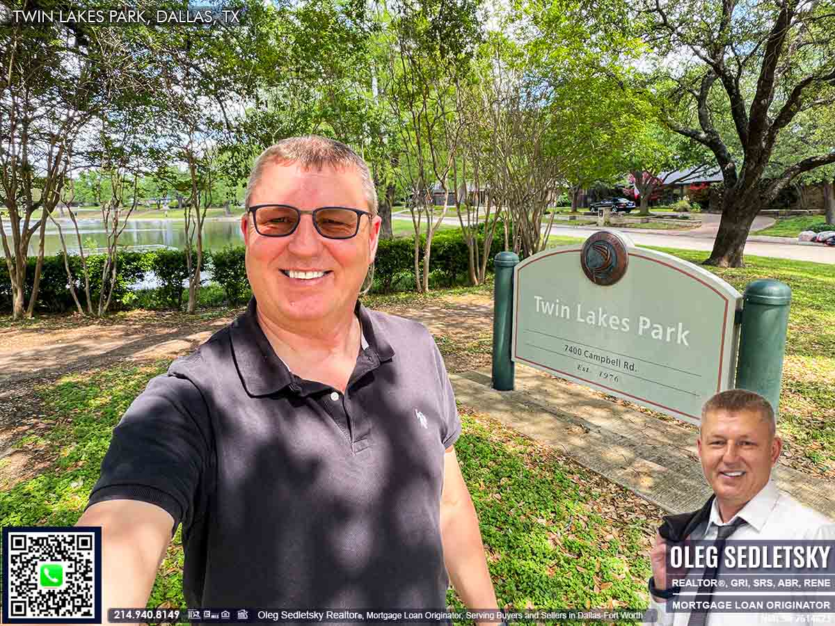 Twin Lakes Park Dallas TX | Pond, Fishing, Benches