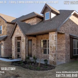 New Construction Home in Melissa, TX. Contact Oleg Sedletsky REALTOR - 214.940.8149 - www.360RealEstateDFW.com - JP & Associates Realtors
2 story, 5 Beds, 3 Baths, 2 Car Garage, 3059 sqft
Note! Information provided is deemed reliable, but is not guaranteed and should be independently verified.
Price and Home Availability is subject to change without notice. Square footages are approximate. New Construction Home in Melissa, TX. Contact Oleg Sedletsky REALTOR - 214.940.8149 - www.360RealEstateDFW.com - JP & Associates Realtors 2 story, 5 Beds, 3 Baths, 2 Car Garage, 3059 sqft Note! Information provided is deemed reliable, but is not guaranteed and should be independently verified. Price and Home Availability is subject to change without notice. Square footages are approximate.
