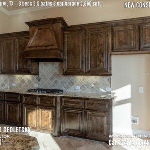 New Construction Home in Prosper, TX. Contact Oleg Sedletsky REALTOR - 214.940.8149 - www.360RealEstateDFW.com - JP & Associates Realtors 3 Beds, 2.5 Baths, 3 Car Garage, 2660 sqft Note! Information provided is deemed reliable, but is not guaranteed and should be independently verified. Price and Home Availability is subject to change without notice. Square footages are approximate.