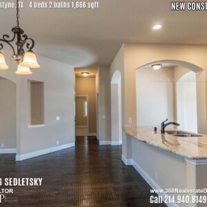 New Construction Home in Van Alstyne, TX Contact Oleg Sedletsky REALTOR - 214.940.8149 - www.360RealEstateDFW.com - JP & Associates Realtors 4 Beds, 2 Baths, 2 Car Garage, 1866 sqft Note! Information provided is deemed reliable, but is not guaranteed and should be independently verified. Price and Home Availability is subject to change without notice. Square footages are approximate.