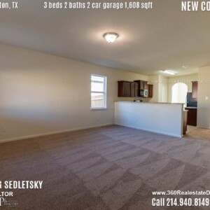 New Construction Home in Princeton, TX Contact Oleg Sedletsky REALTOR - 214.940.8149 - www.360RealEstateDFW.com - JP & Associates Realtors 3 Beds, 2 Baths, 2 Car Garage, 1608 sqft Note! Information provided is deemed reliable, but is not guaranteed and should be independently verified. Price and Home Availability is subject to change without notice. Square footages are approximate.