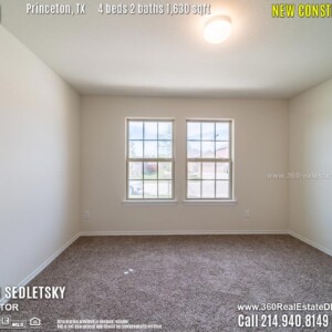 New Construction Home in Princeton, TX. April 2019. Contact Oleg Sedletsky REALTOR - 214.940.8149 - www.360RealEstateDFW.com - JP & Associates Realtors
$214,990 1story, 4 Beds, 2 Baths, 2 Car Garage, 1630 sqft
Note! Information provided is deemed reliable, but is not guaranteed and should be independently verified.
Price and Home Availability is subject to change without notice. Square footages are approximate. New Construction Home in Princeton, TX. April 2019. Contact Oleg Sedletsky REALTOR - 214.940.8149 - www.360RealEstateDFW.com - JP & Associates Realtors $214,990 1story, 4 Beds, 2 Baths, 2 Car Garage, 1630 sqft Note! Information provided is deemed reliable, but is not guaranteed and should be independently verified. Price and Home Availability is subject to change without notice. Square footages are approximate.