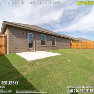 New Construction Home in Princeton, TX. April 2019. Contact Oleg Sedletsky REALTOR - 214.940.8149 - www.360RealEstateDFW.com - JP & Associates Realtors
$214,990 1story, 4 Beds, 2 Baths, 2 Car Garage, 1630 sqft
Note! Information provided is deemed reliable, but is not guaranteed and should be independently verified.
Price and Home Availability is subject to change without notice. Square footages are approximate. New Construction Home in Princeton, TX. April 2019. Contact Oleg Sedletsky REALTOR - 214.940.8149 - www.360RealEstateDFW.com - JP & Associates Realtors $214,990 1story, 4 Beds, 2 Baths, 2 Car Garage, 1630 sqft Note! Information provided is deemed reliable, but is not guaranteed and should be independently verified. Price and Home Availability is subject to change without notice. Square footages are approximate.