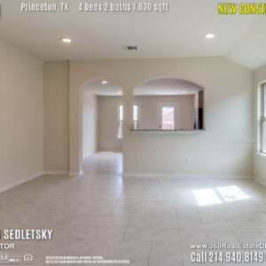 New Construction Home in Princeton, TX. April 2019. Contact Oleg Sedletsky REALTOR - 214.940.8149 - www.360RealEstateDFW.com - JP & Associates Realtors
$214,990 1story, 4 Beds, 2 Baths, 2 Car Garage, 1630 sqft
Note! Information provided is deemed reliable, but is not guaranteed and should be independently verified.
Price and Home Availability is subject to change without notice. Square footages are approximate. New Construction Home in Princeton, TX. April 2019. Contact Oleg Sedletsky REALTOR - 214.940.8149 - www.360RealEstateDFW.com - JP & Associates Realtors $214,990 1story, 4 Beds, 2 Baths, 2 Car Garage, 1630 sqft Note! Information provided is deemed reliable, but is not guaranteed and should be independently verified. Price and Home Availability is subject to change without notice. Square footages are approximate.