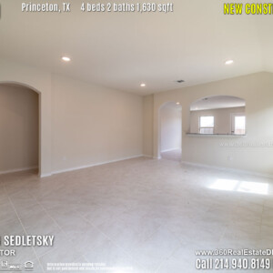 New Construction Home in Princeton, TX. April 2019. Contact Oleg Sedletsky REALTOR - 214.940.8149 - www.360RealEstateDFW.com - JP & Associates Realtors
$214,990 1story, 4 Beds, 2 Baths, 2 Car Garage, 1630 sqft
Note! Information provided is deemed reliable, but is not guaranteed and should be independently verified.
Price and Home Availability is subject to change without notice. Square footages are approximate. New Construction Home in Princeton, TX. April 2019. Contact Oleg Sedletsky REALTOR - 214.940.8149 - www.360RealEstateDFW.com - JP & Associates Realtors $214,990 1story, 4 Beds, 2 Baths, 2 Car Garage, 1630 sqft Note! Information provided is deemed reliable, but is not guaranteed and should be independently verified. Price and Home Availability is subject to change without notice. Square footages are approximate.