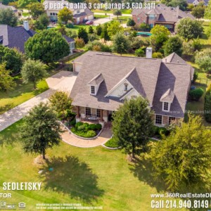 Beautiful House For Sale in Parker TX. 3 beds 4 baths 3-car garage 3,600 sqft. Allen ISD - Call 214.940.8149 Oleg Sedletsky Realtor in Parker, TX