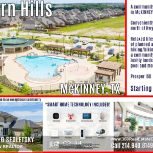 New Construction Homes in McKinney, TX with Prosper ISD. Available in 2020. Contact Oleg Sedletsky REALTOR - 214.940.8149 This New Home features 2story, 5 Beds, 4 Baths, 3 Car Garage, 3730 sqft. From the $390s to High 500s. Note! Information provided is deemed reliable, but is not guaranteed and should be independently verified. Price and Home Availability is subject to change without notice. Square footages are approximate.
