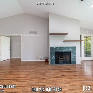 Condo For Sale with amazing golf course and lake views in Dallas, TX - Call 214-940-8149 Oleg Sedletsky Realtor.