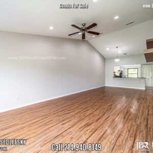 Condo For Sale with amazing golf course and lake views in Dallas, TX - Call 214-940-8149 Oleg Sedletsky Realtor.