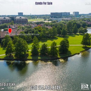 Condo For Sale with amazing golf course and lake views in Dallas, TX - Call 214-940-8149 Oleg Sedletsky Realtor.