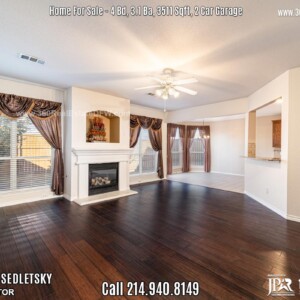 House For Sale 4Bd, 3.1 Ba, 3500 Sqft, in The Colony, TX. Well maintained 2 story home in highly sought after Legend Crest Community! Call Oleg Sedletsky Realtor at 214-940-8149